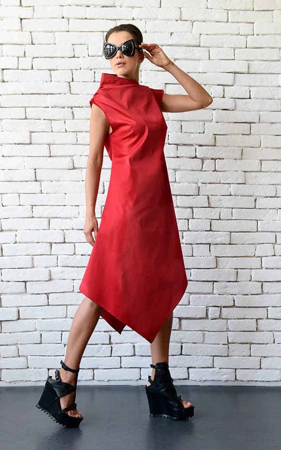 Elegant Asymmetric Dress