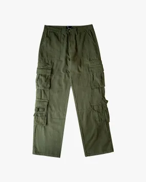 EPTM CANVAS CARGO PANTS - OLIVE