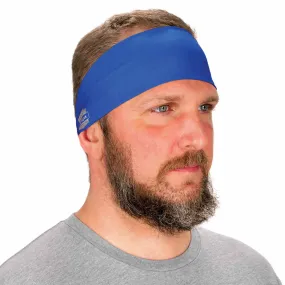 Ergodyne 12701 6634  Blue Cooling Headband - Performance Knit