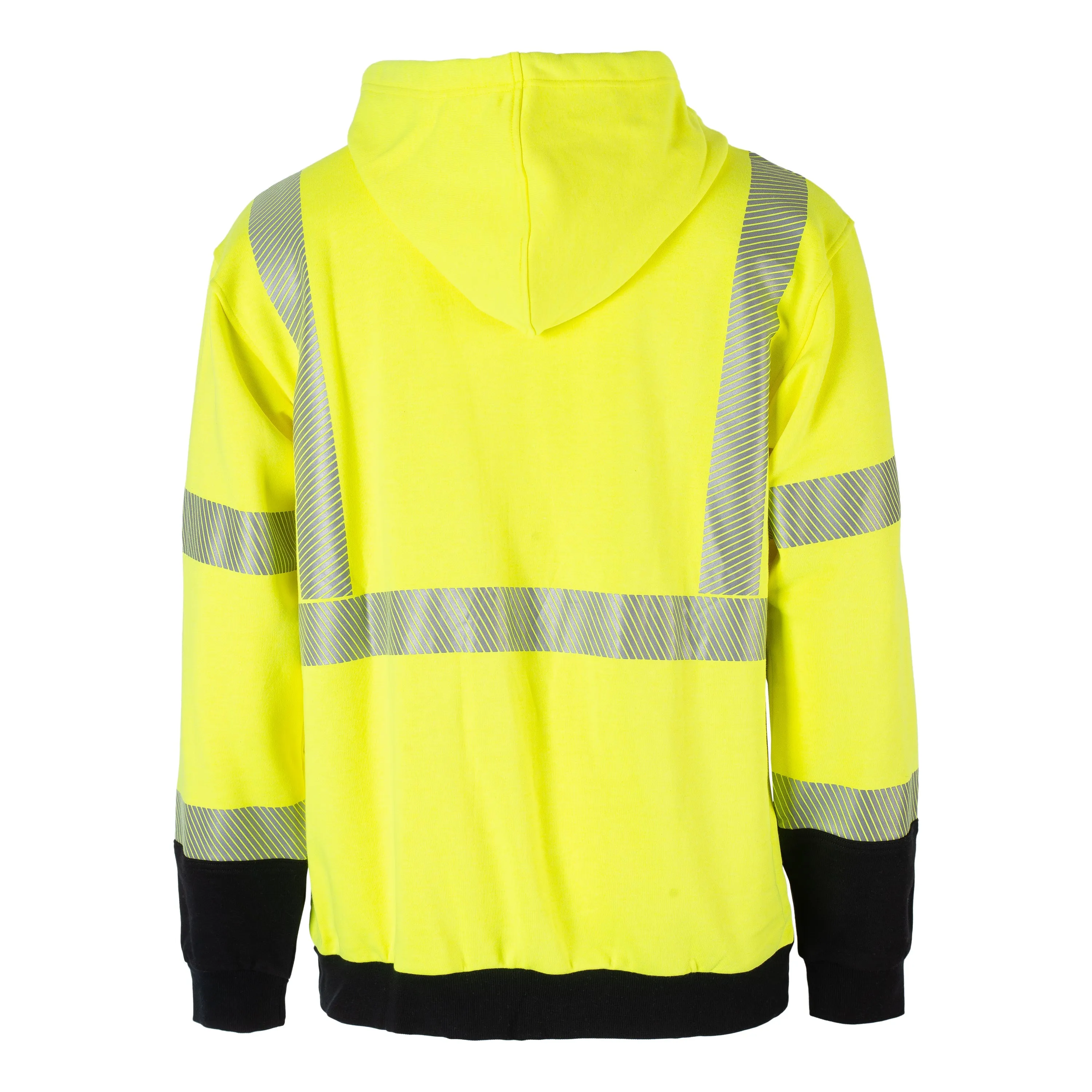 Flamesafe® FR High Visibility Hooded Sweatshirt - ANSI107 - CAT 2