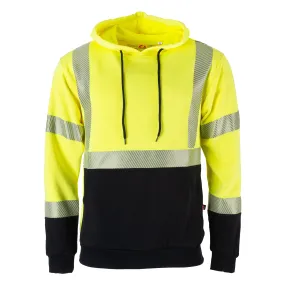 Flamesafe® FR High Visibility Hooded Sweatshirt - ANSI107 - CAT 2