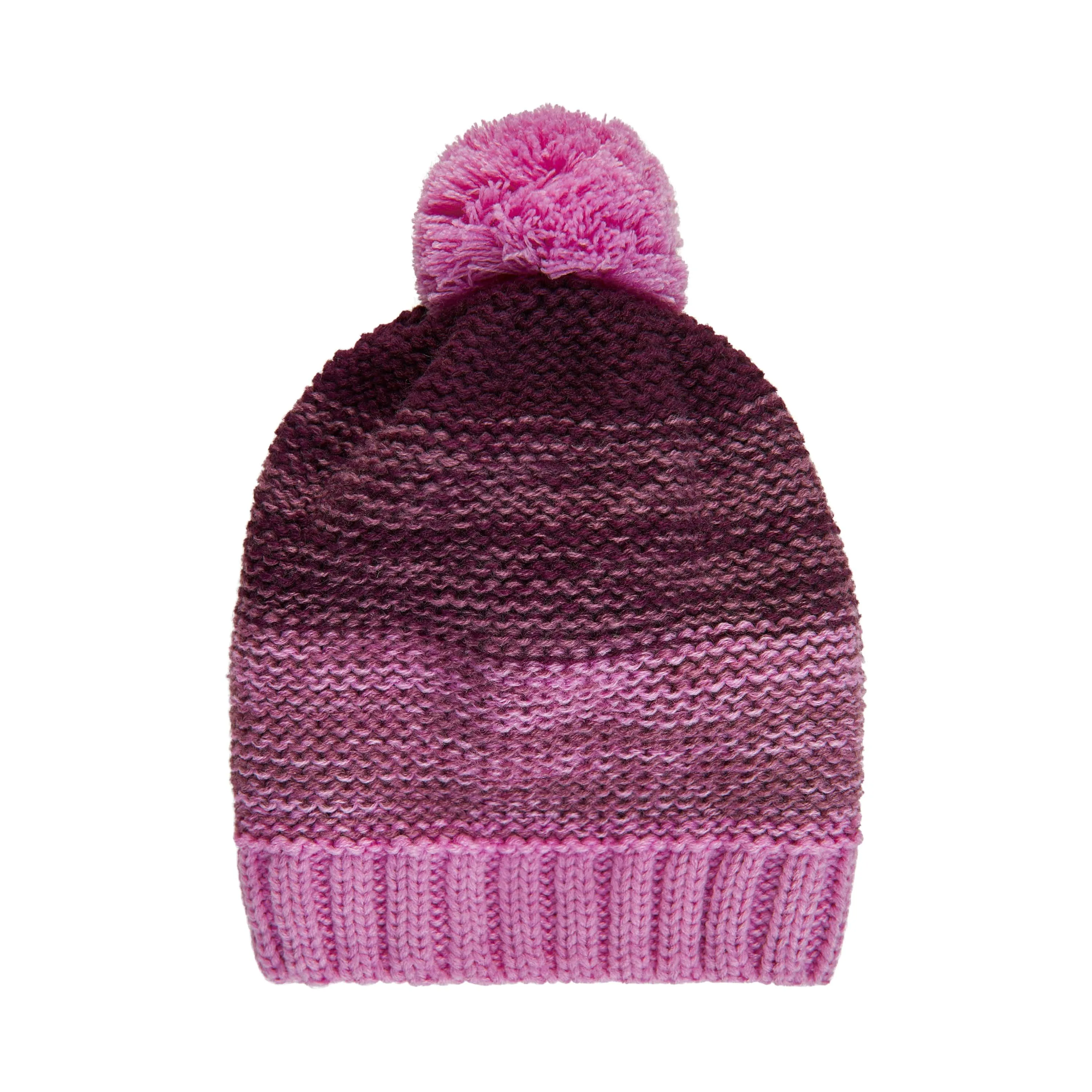 Fleece Lined Winter Hat: Opera Mauve