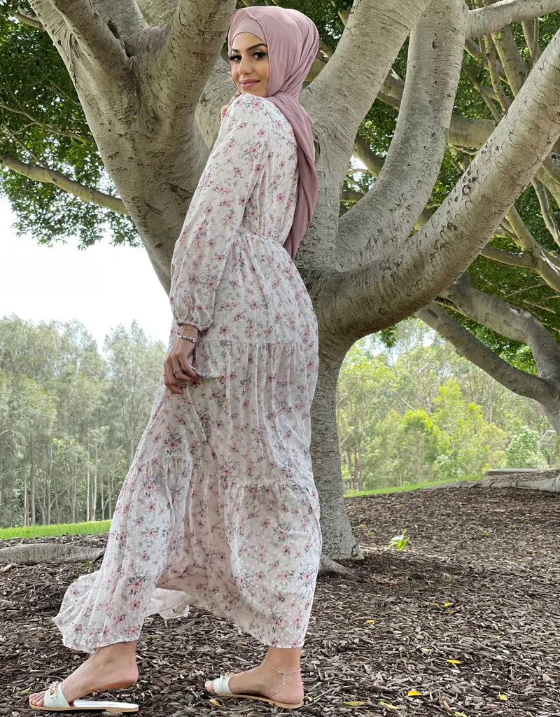 Floral Polka Dress