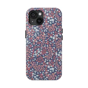 Florals in the Wild | Navy Flower Case