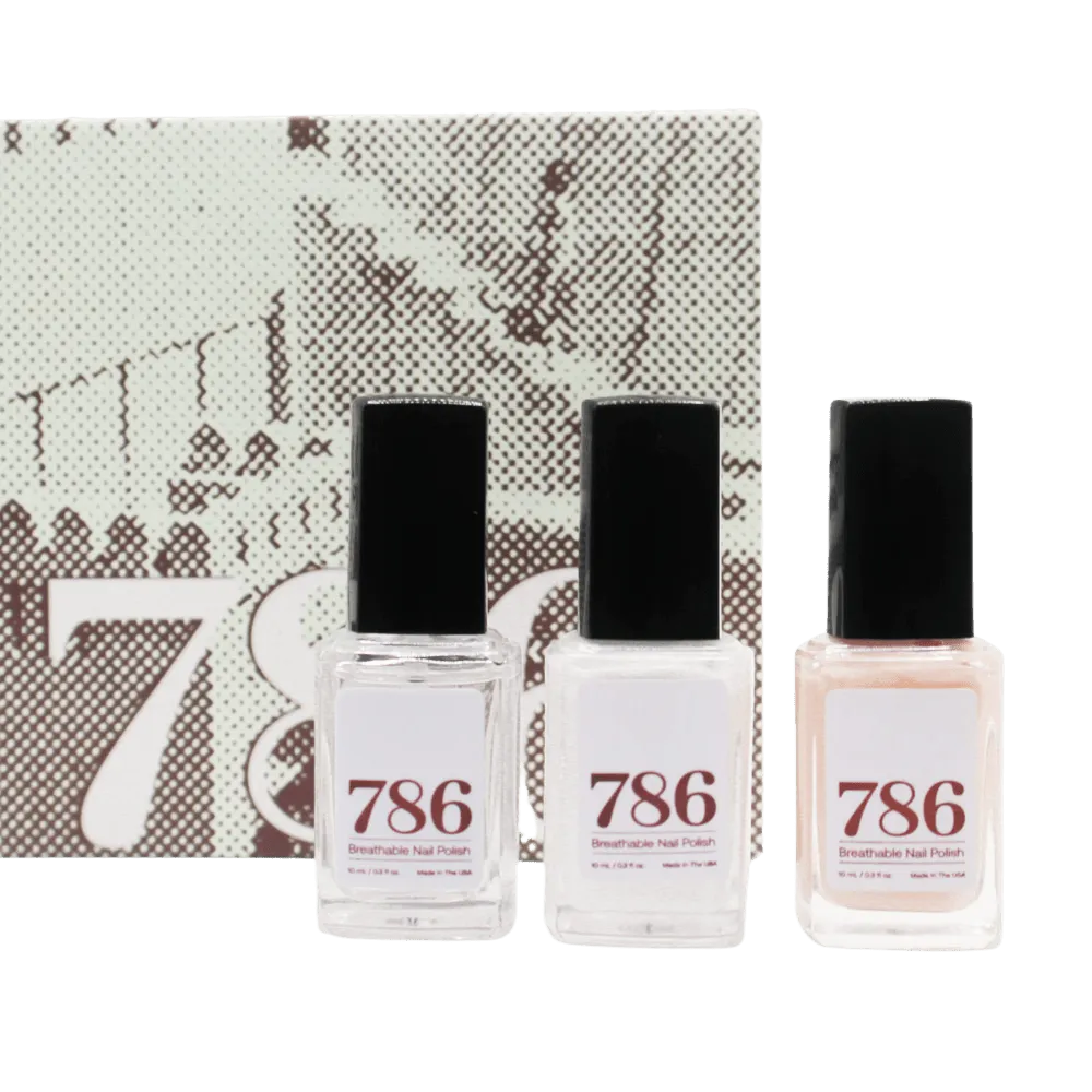 French Manicure Nail Polish Set (3 Piece)