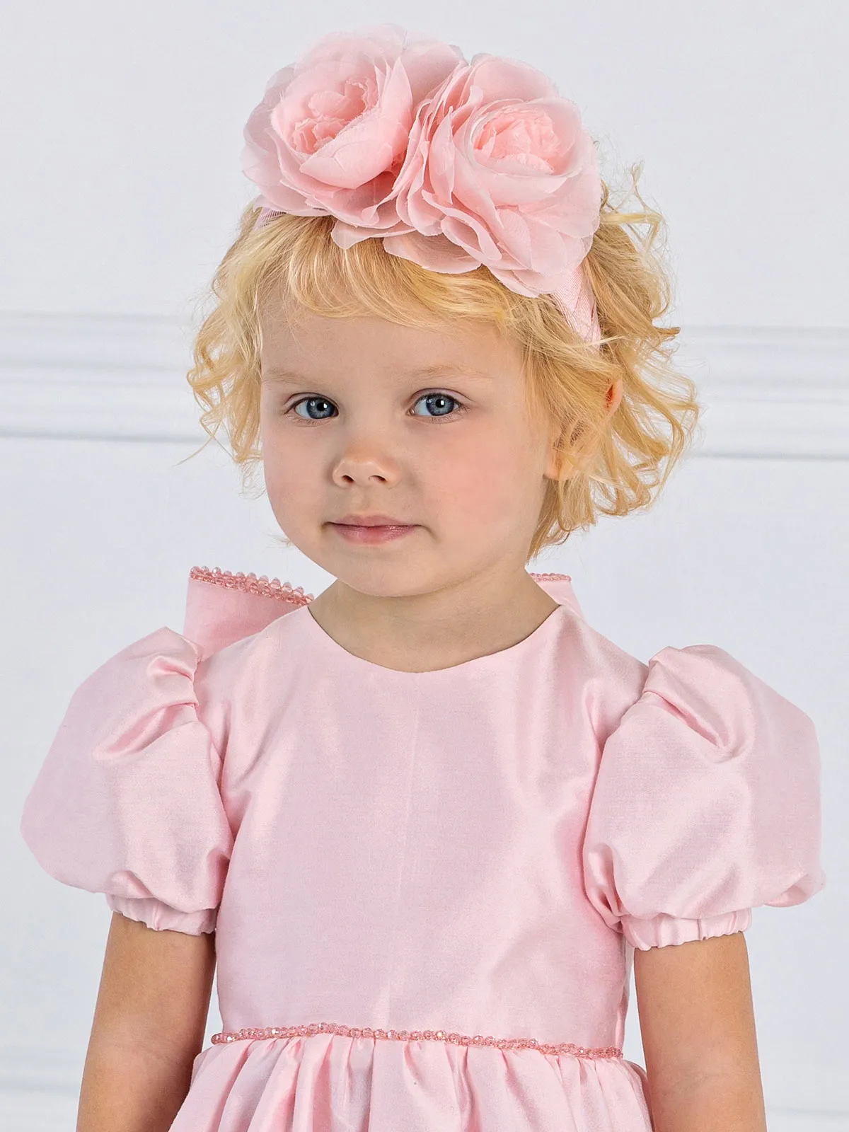 Girl's backless baptism dress - BARBIE