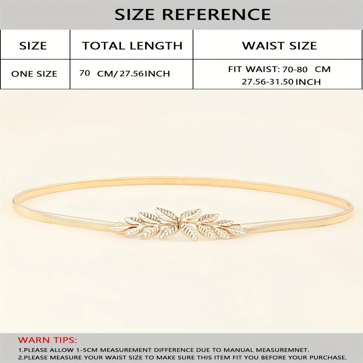 Golden Leaf Waist Chain Elegant Body Jewelry for Women