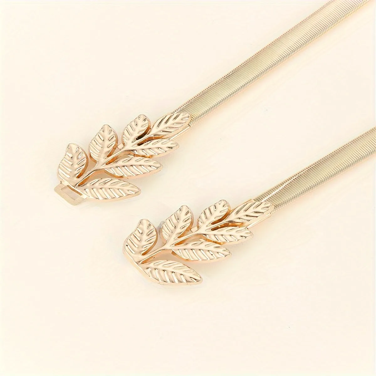 Golden Leaf Waist Chain Elegant Body Jewelry for Women