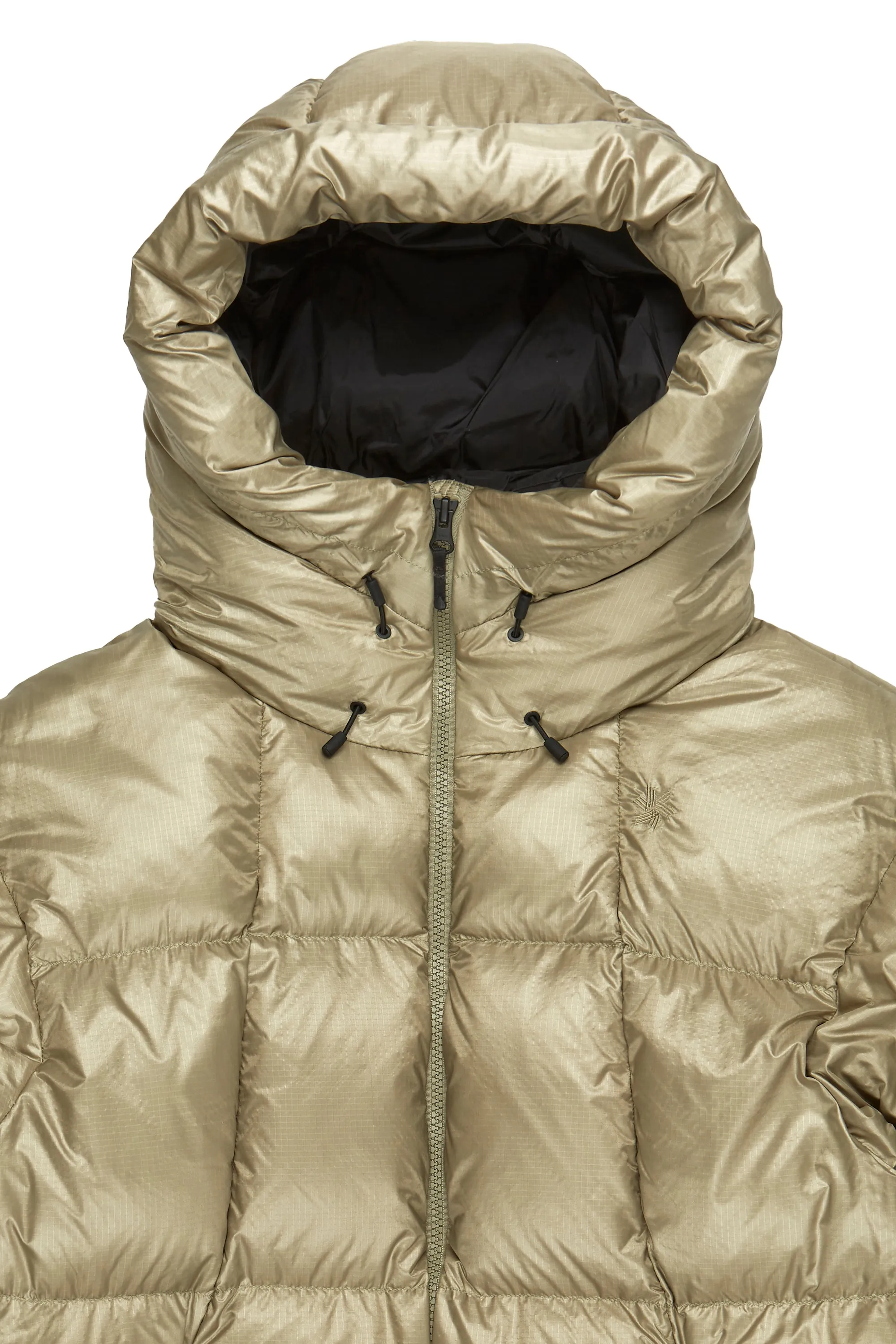 Goldwin Men's PERTEX QUANTUM Down Parka - Oak Beige