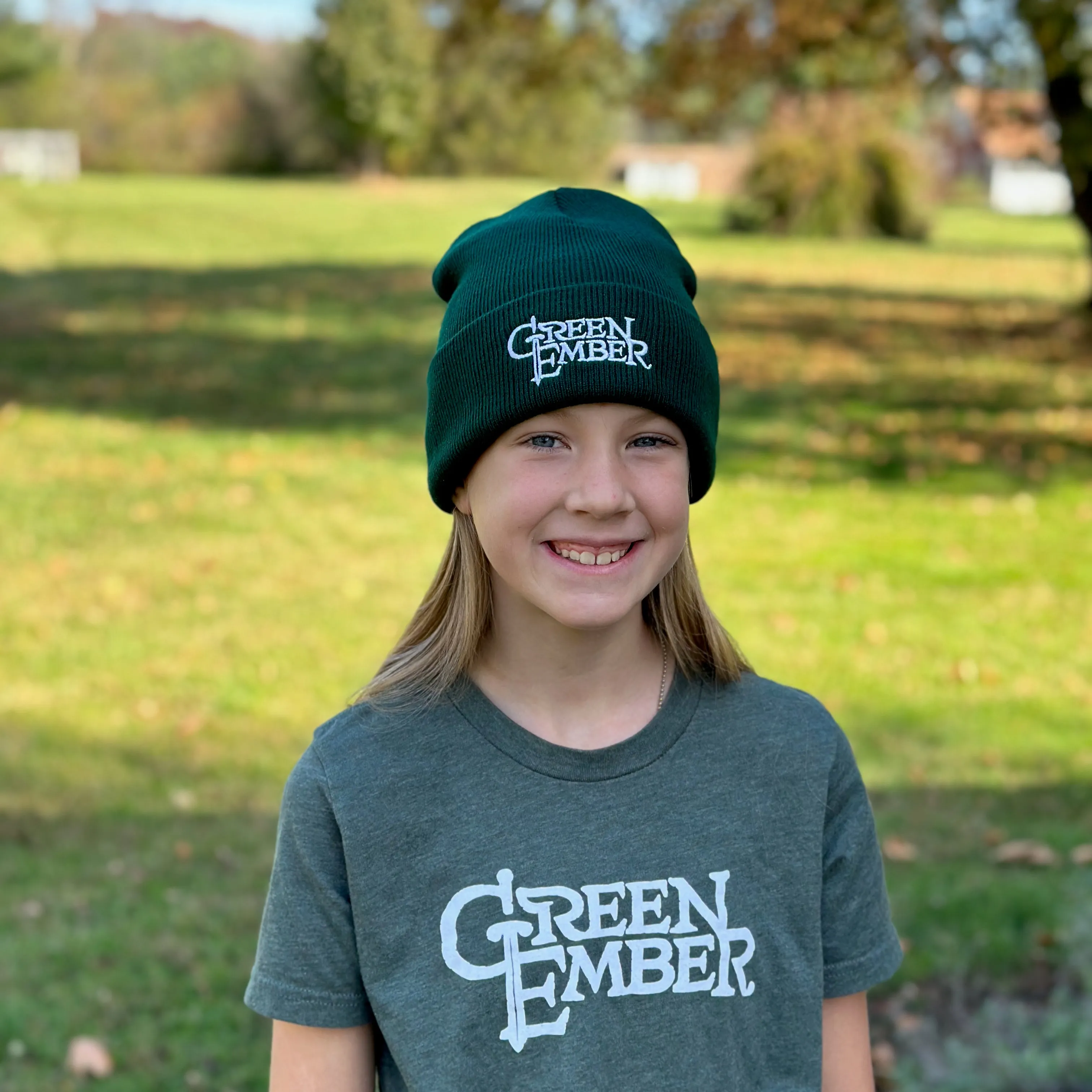 Green Ember Beanie