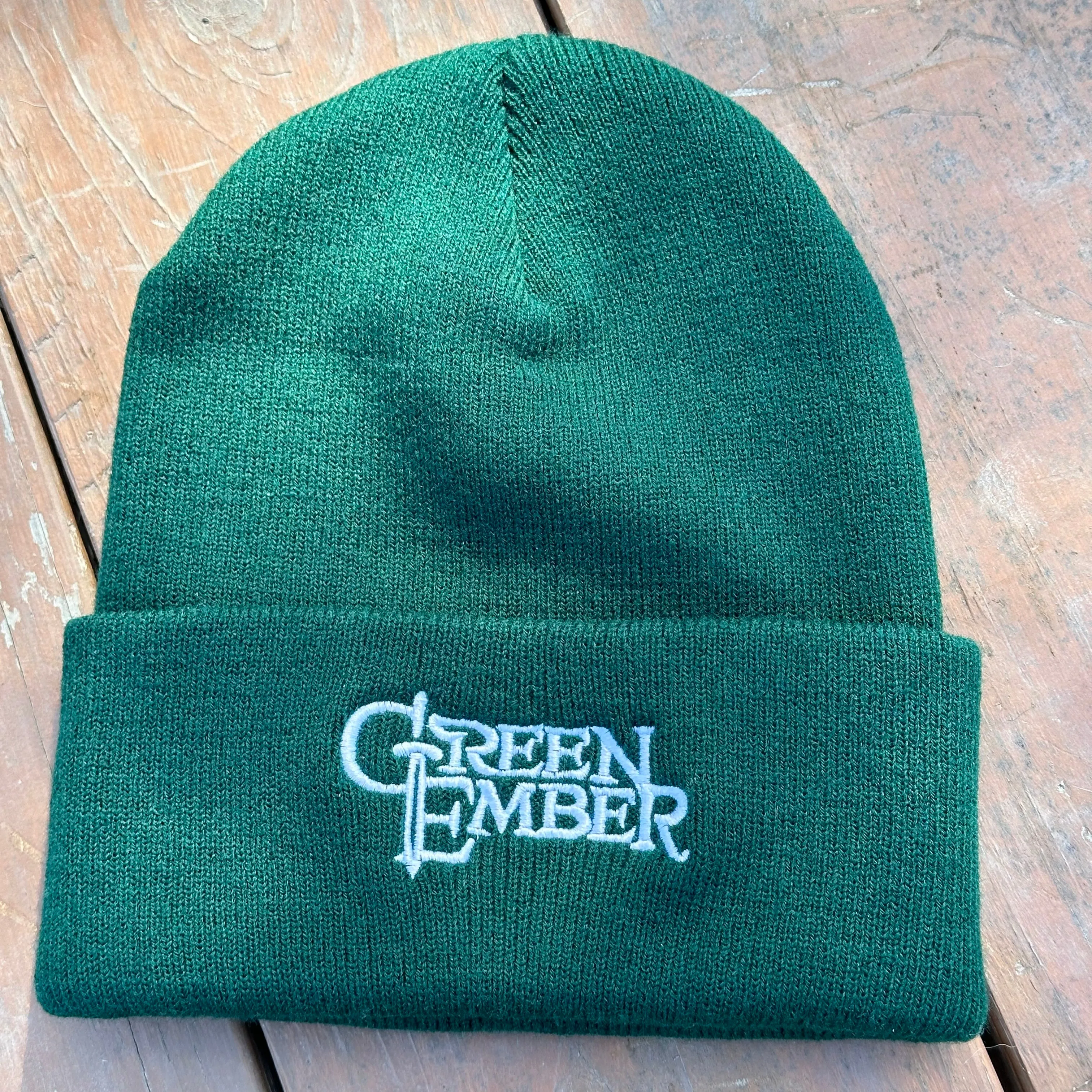 Green Ember Beanie