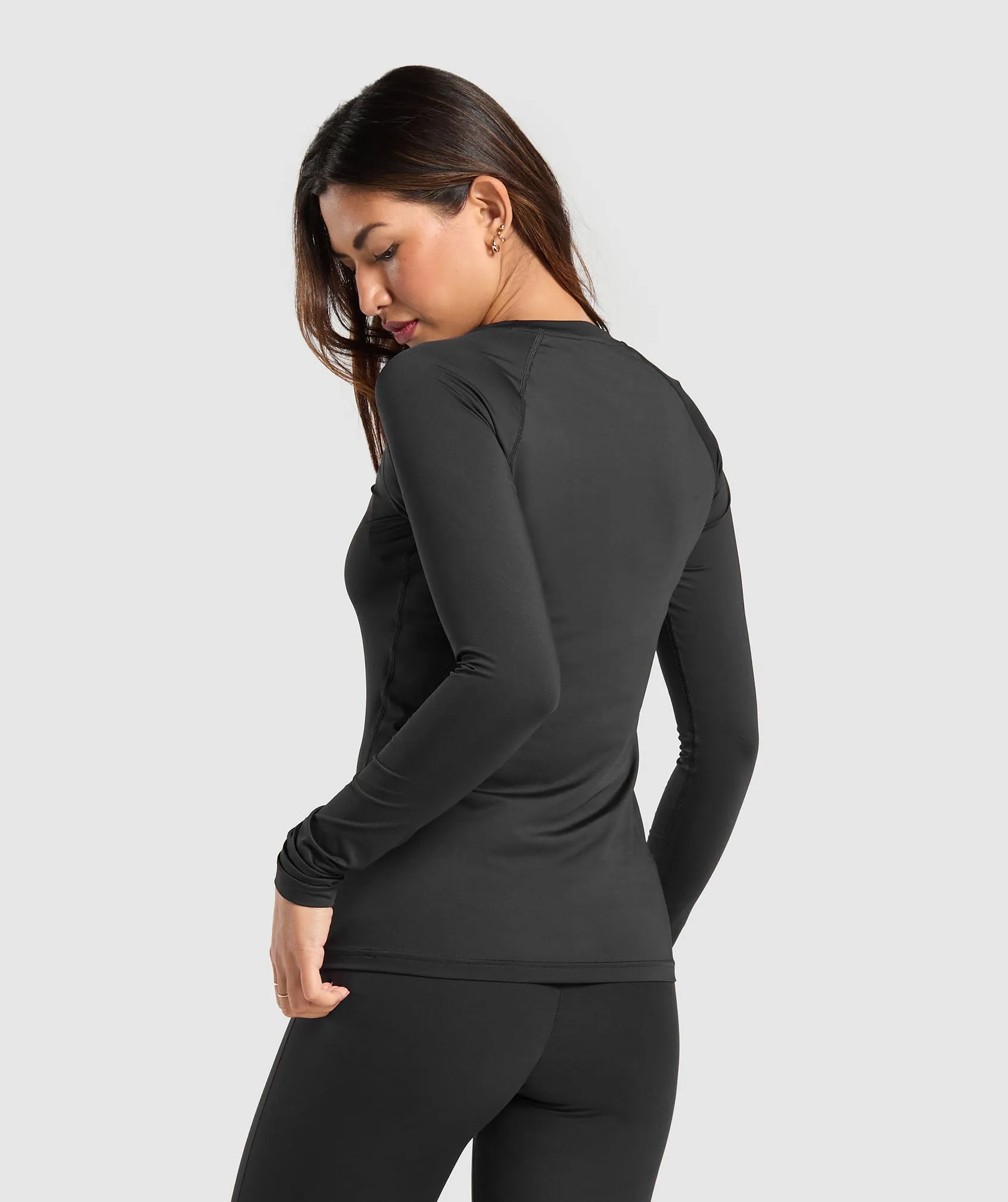 Gymshark Training Baselayer Long Sleeve Top - Black