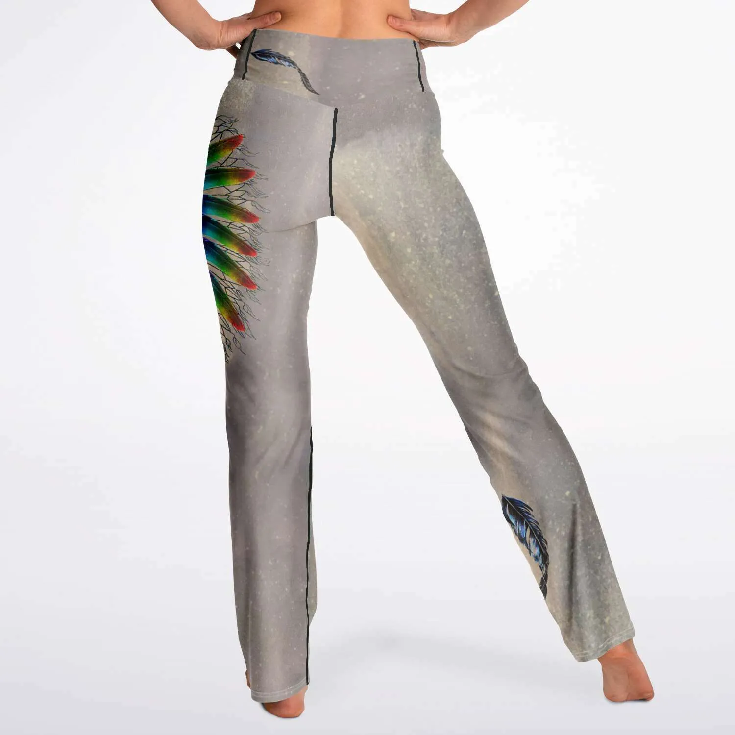 Hazey Breeze Deux Flare Yoga Legging