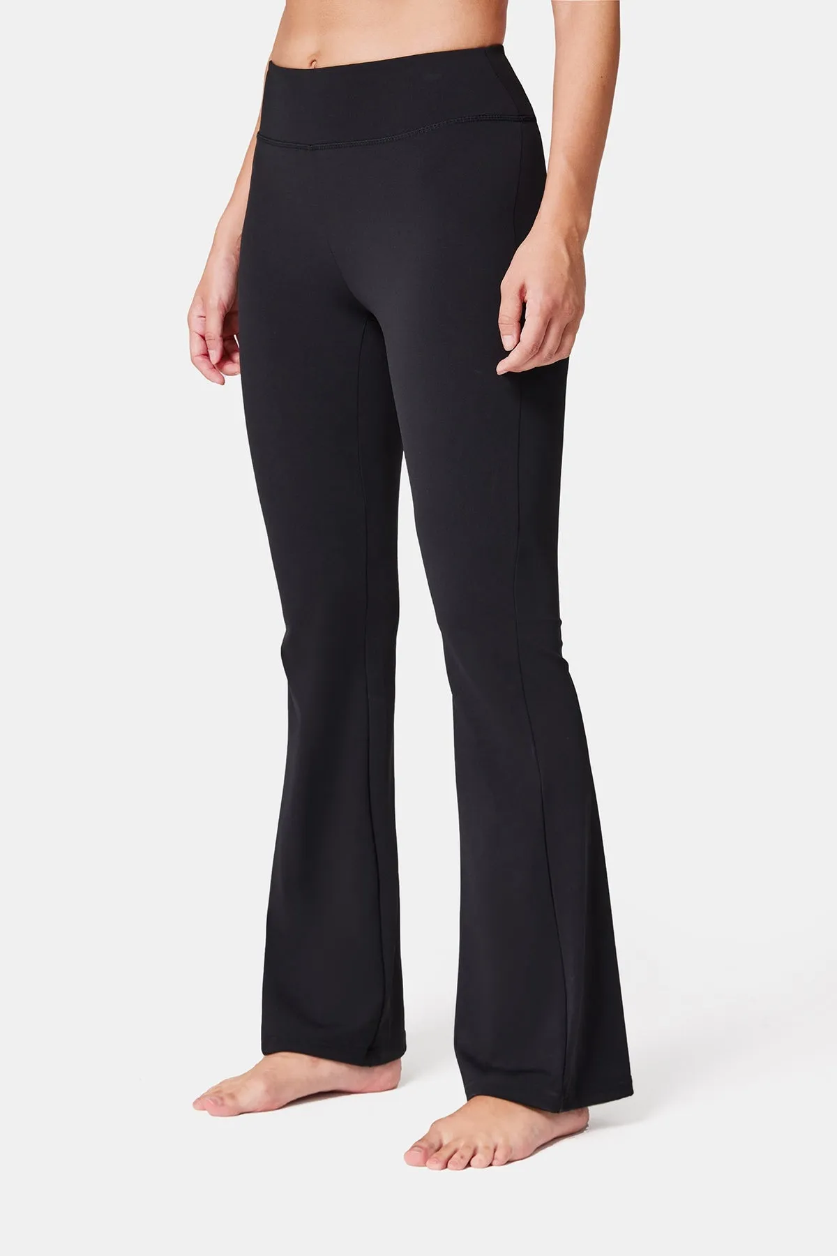 High Waist Barre Flared Legging in Super Full Length