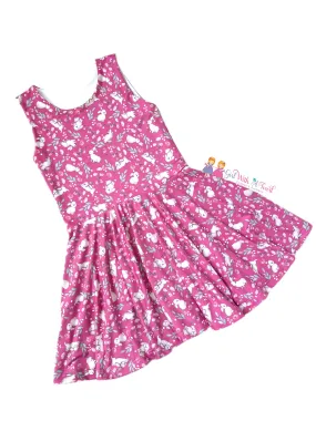 Hoppy Spring Twirl Dress