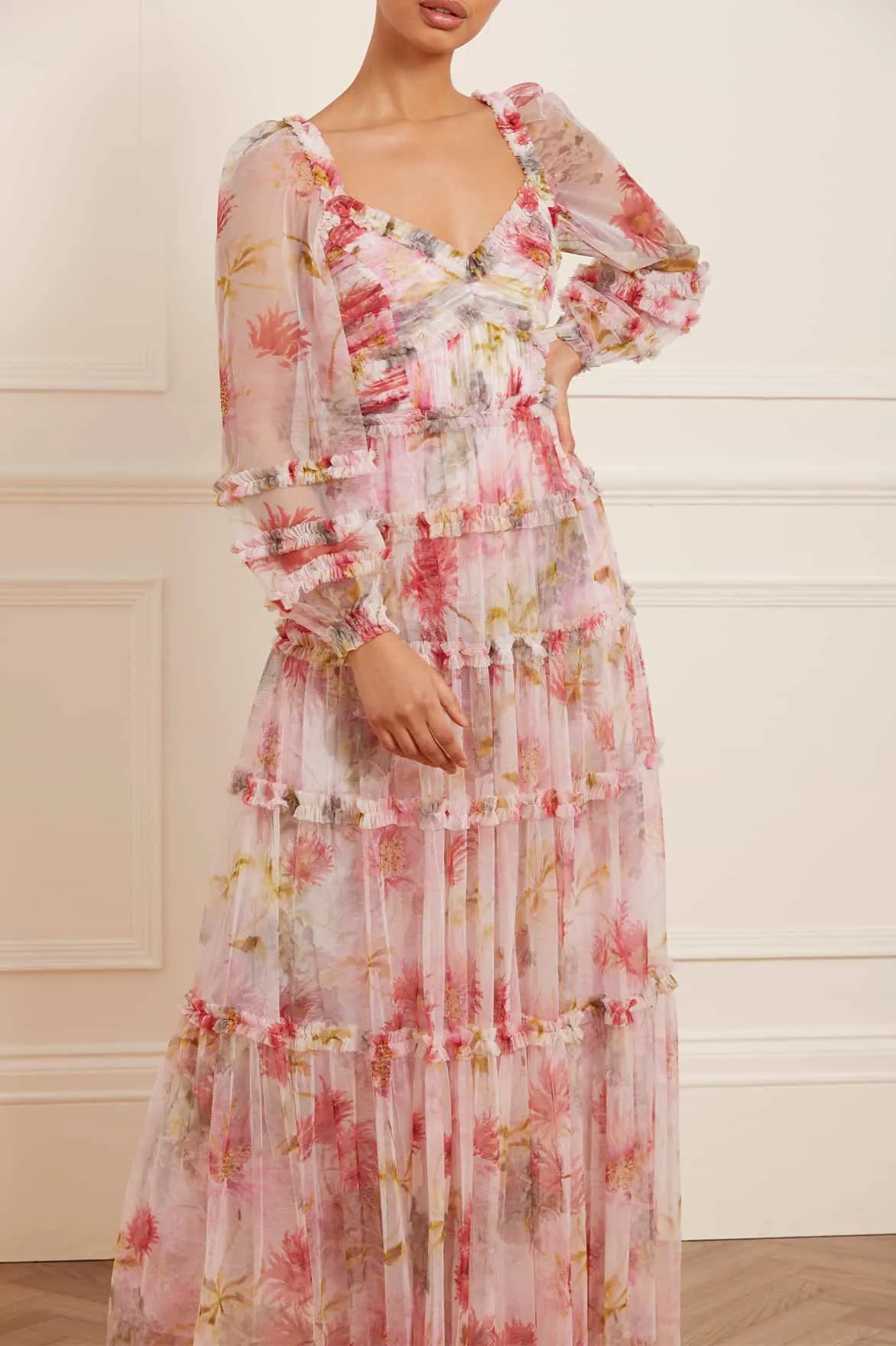 Hummingbird Iris Bloom Gown