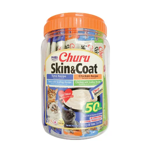 Inaba Churu Skin&Coat Variety 50 Tubes