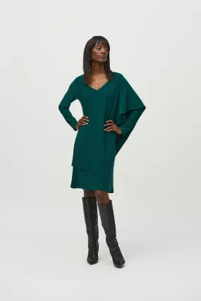 Joseph Ribkoff Layered Dress 244040 - Absolute Green