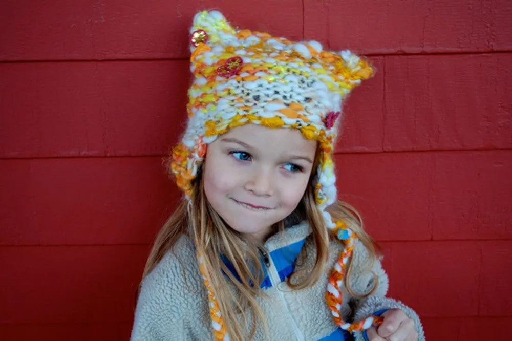 Kitty Kids Hat Pattern