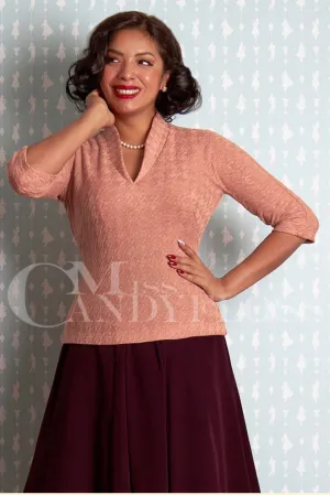 Leona-Parasol Cozy knitted top by Miss Candyfloss