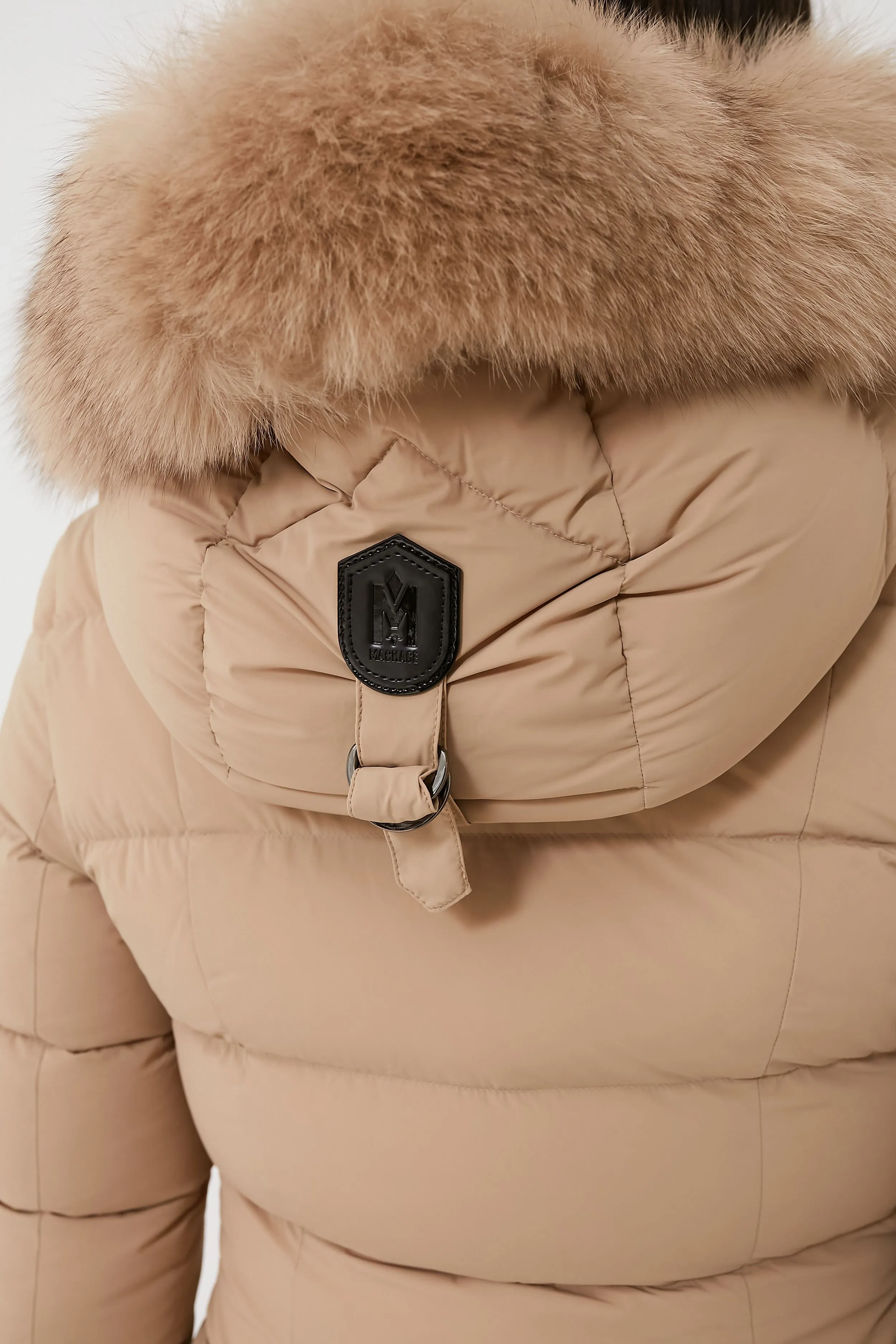 Light Camel Calla Down Coat