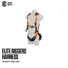 LINQ Elite Riggers Harness- Maxi (XL-2XL) cw Harness Bag (NBHAR)  H301-2XL