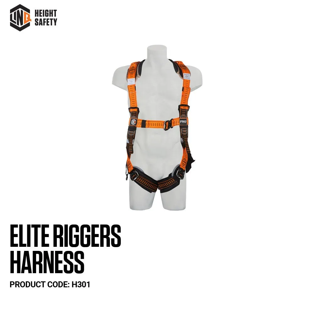 LINQ Elite Riggers Harness- Maxi (XL-2XL) cw Harness Bag (NBHAR)  H301-2XL