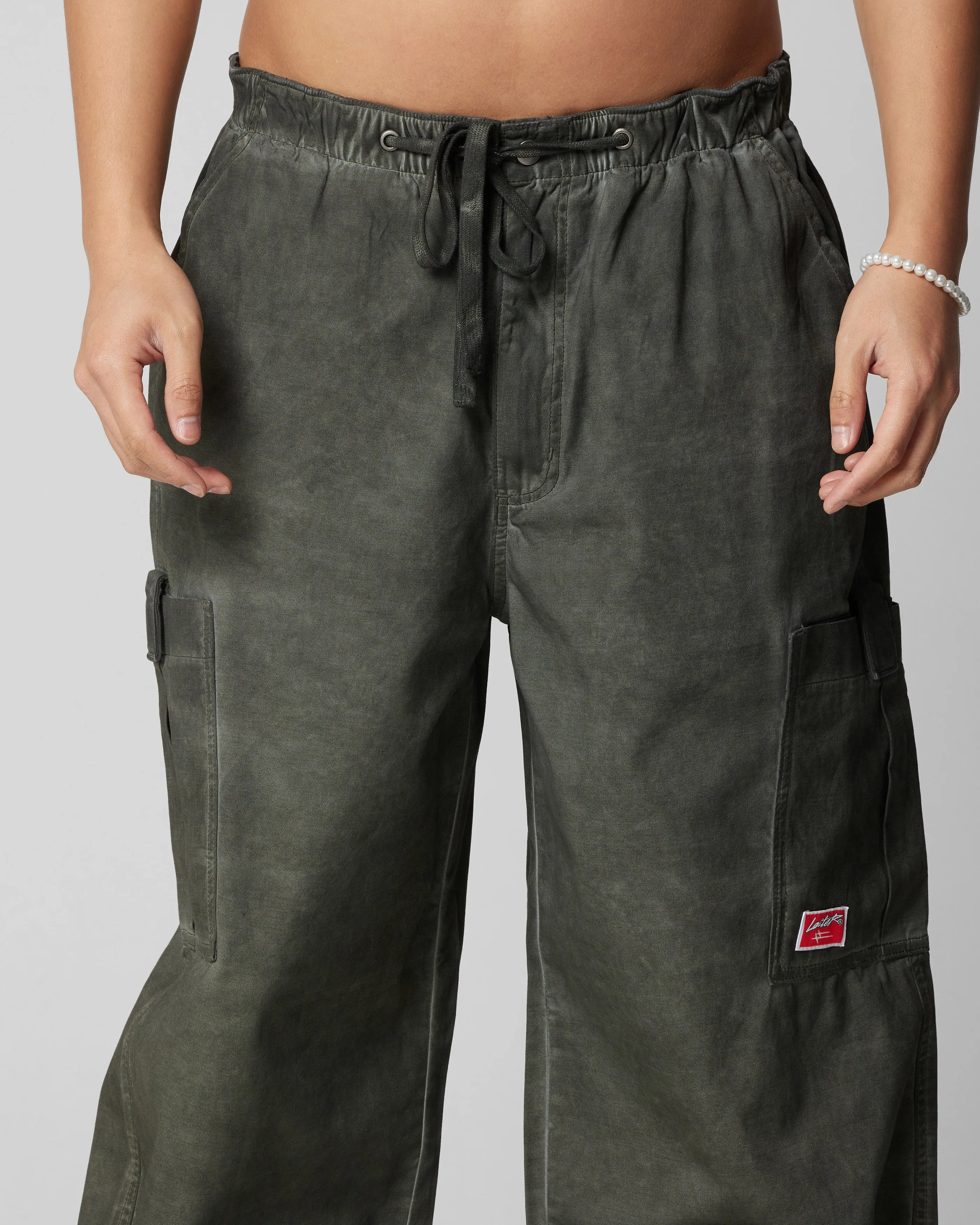 Loiter Kraven Parachute Pants Khaki