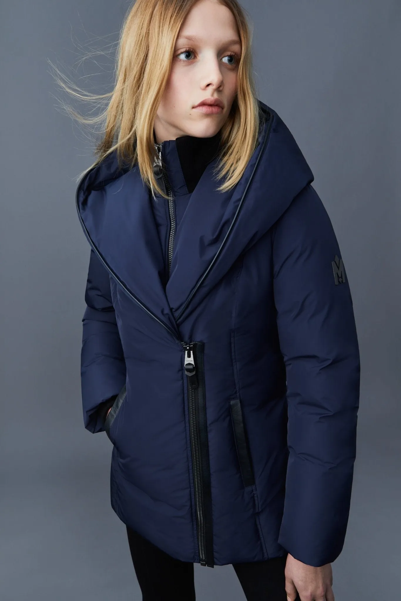 MACKAGE ADALI-NFR - Down Coat With Signature Mackage Collar