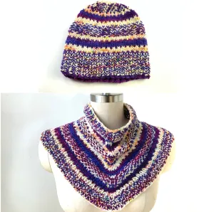 MARLED HAT AND COWL KIT - ARTYARNS