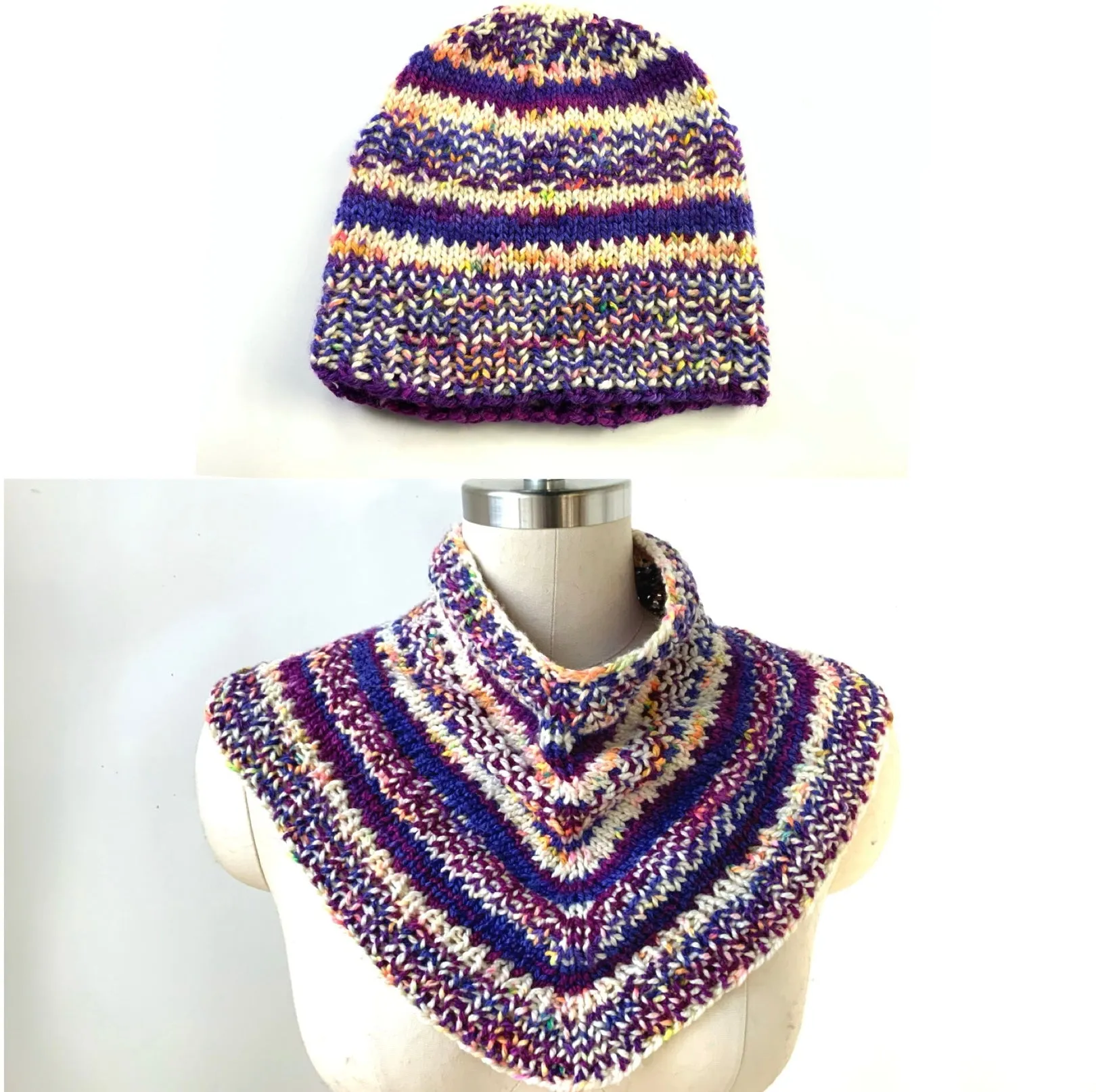 MARLED HAT AND COWL KIT - ARTYARNS