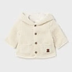 Mayoral Cream Teddy Bear Coat