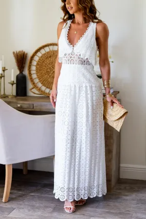 Melinda Lace Maxi Dress