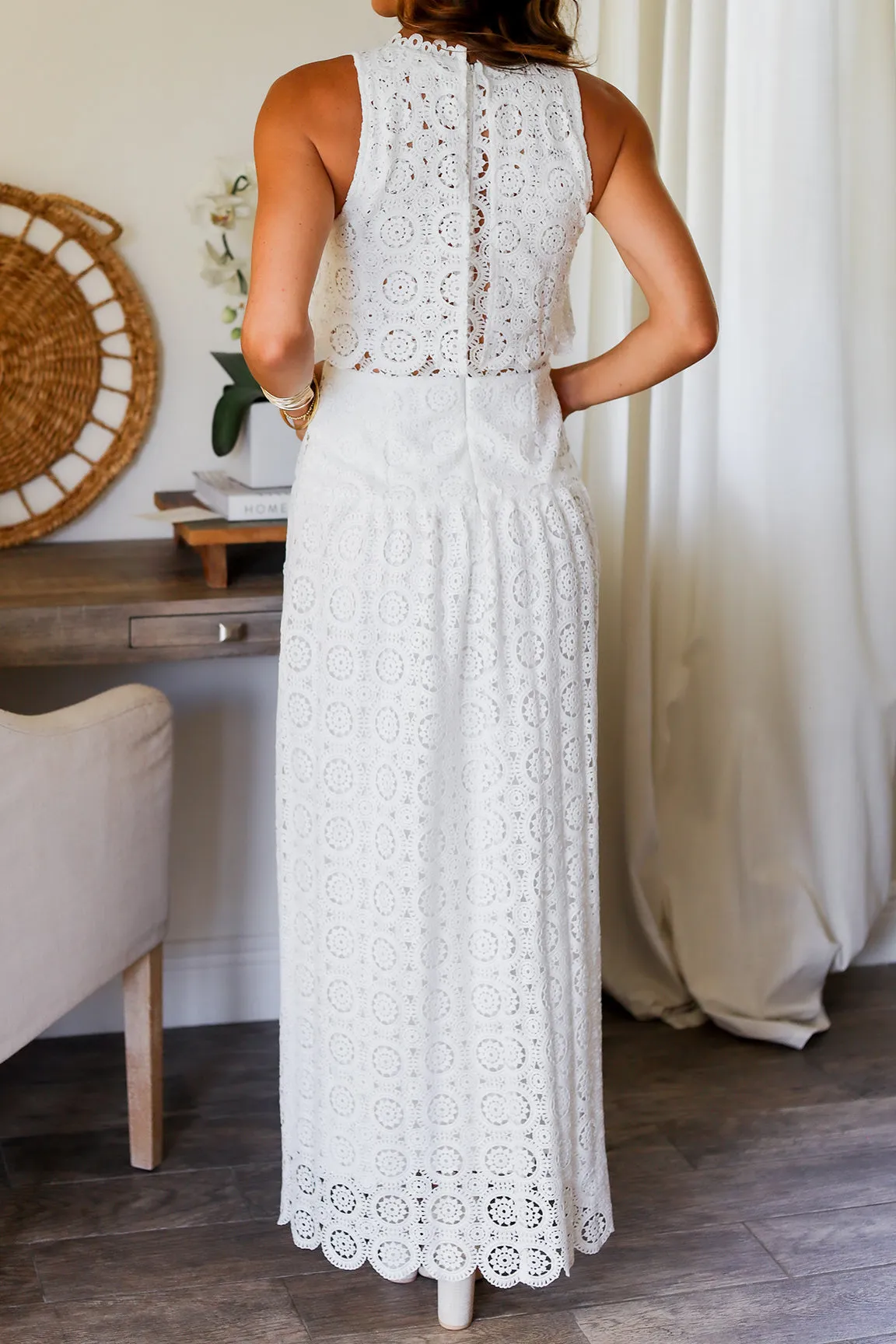 Melinda Lace Maxi Dress