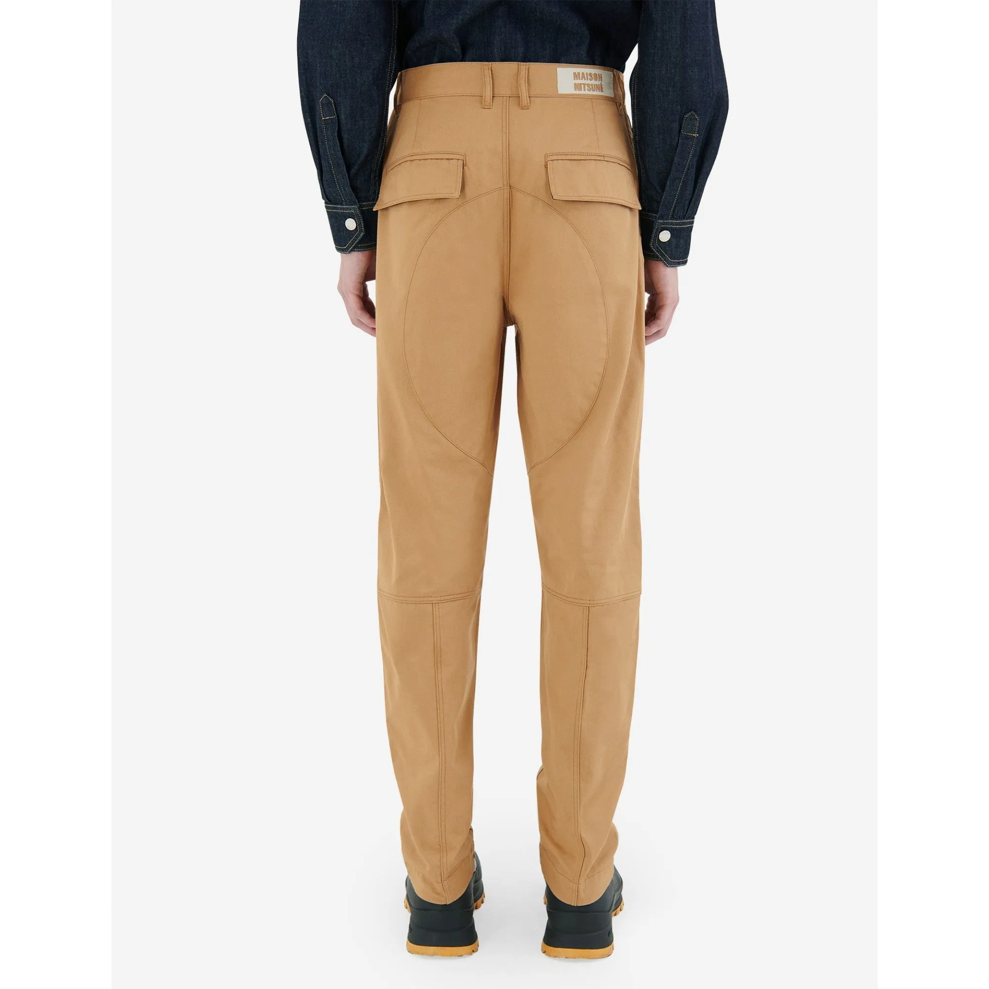 Men Cargo Pants - Camel