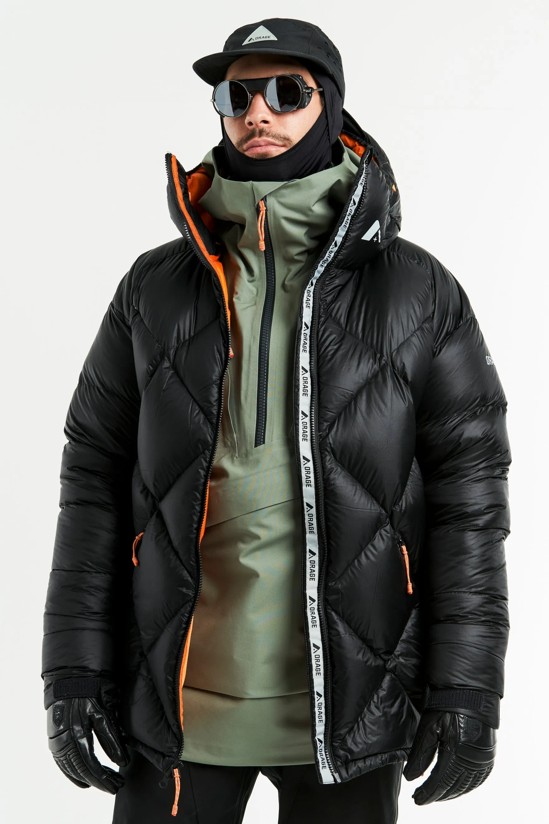 Men's Elias Down Parka-Black