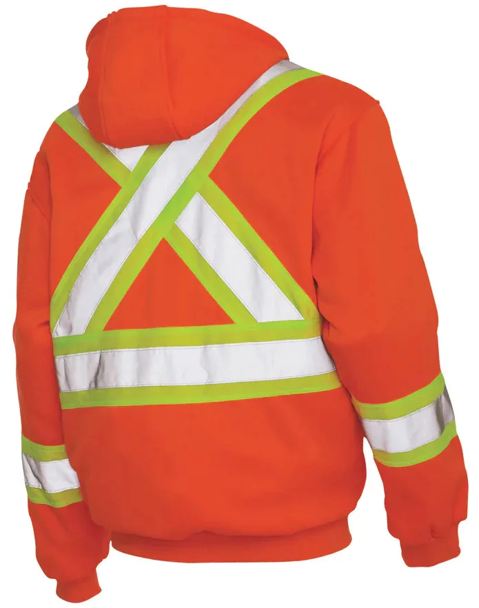 Men's Work King Hi-Visibility Zip Front Hoody