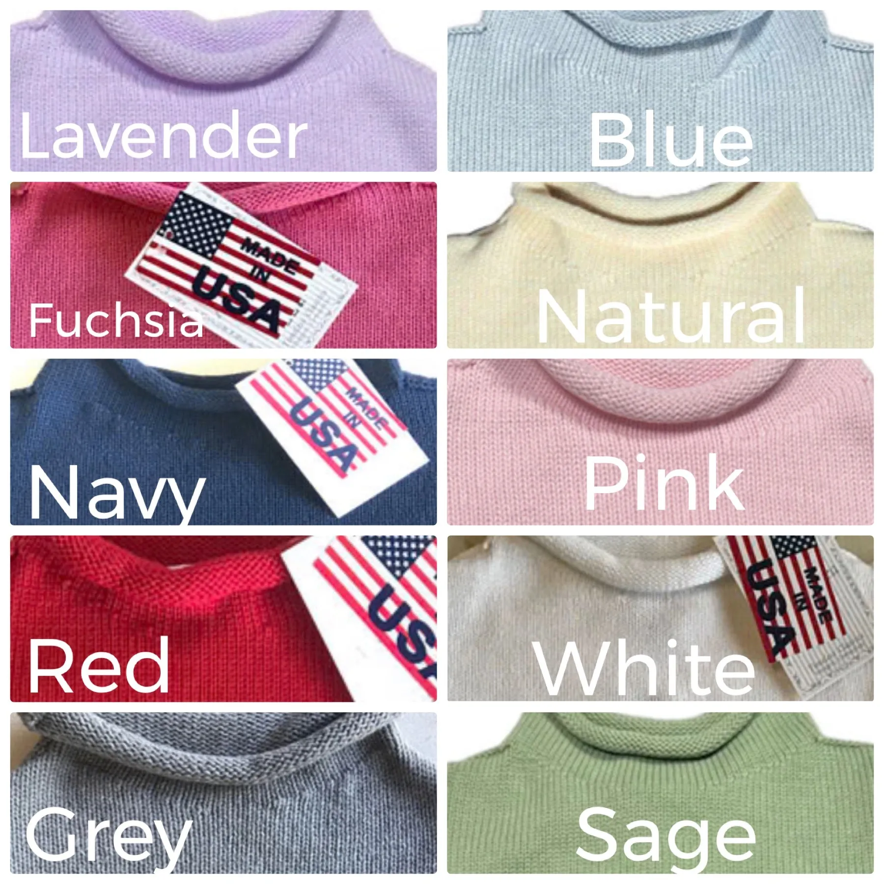 Monogrammed BOW Jersey Rollneck Sweater-