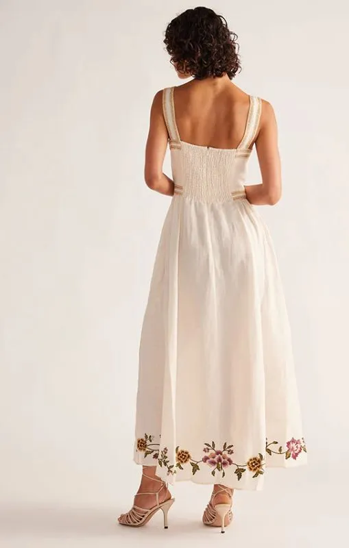 MOS - Camille Maxi Dress - Ivory