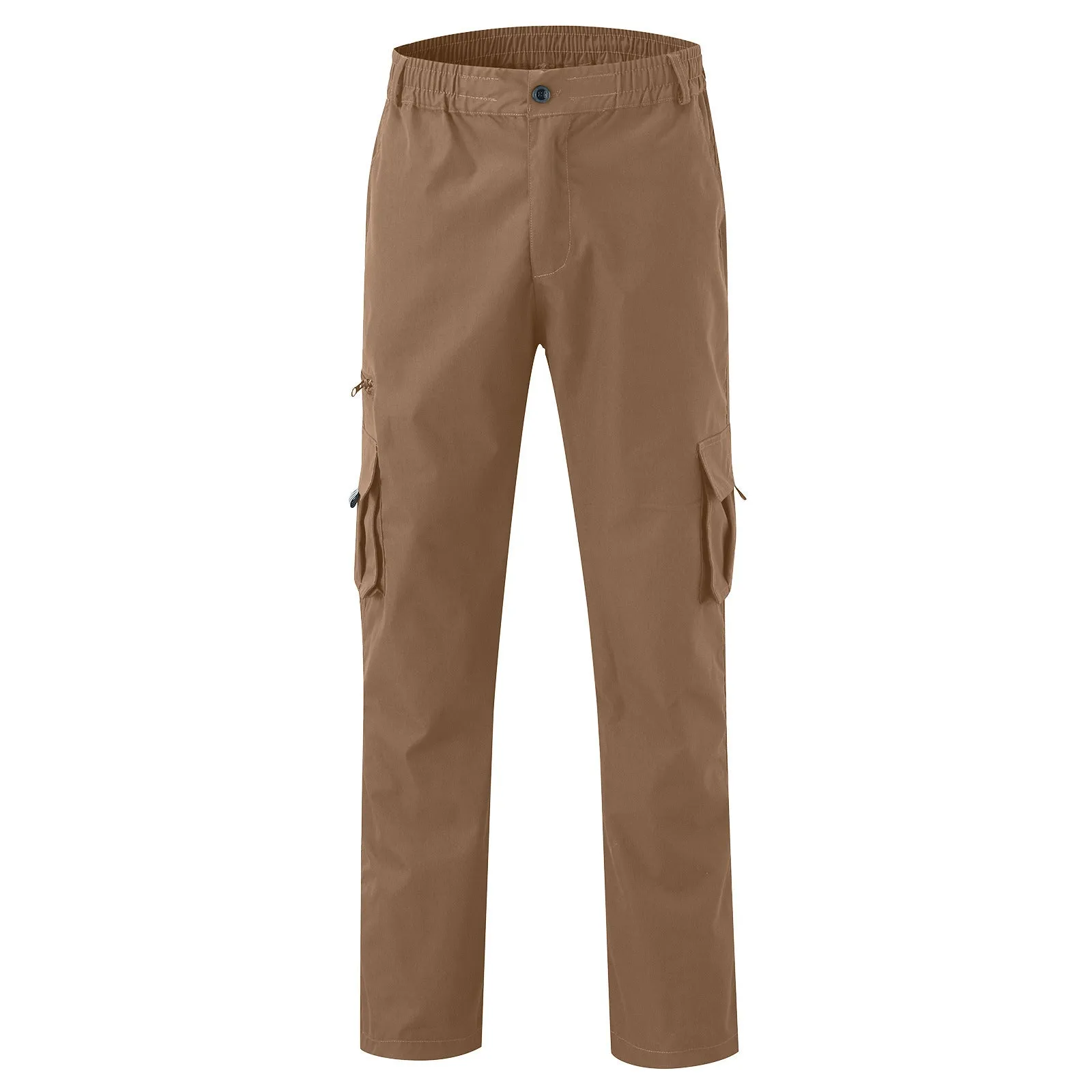 MULTI-POCKET ZIPPER CARGO PANTS