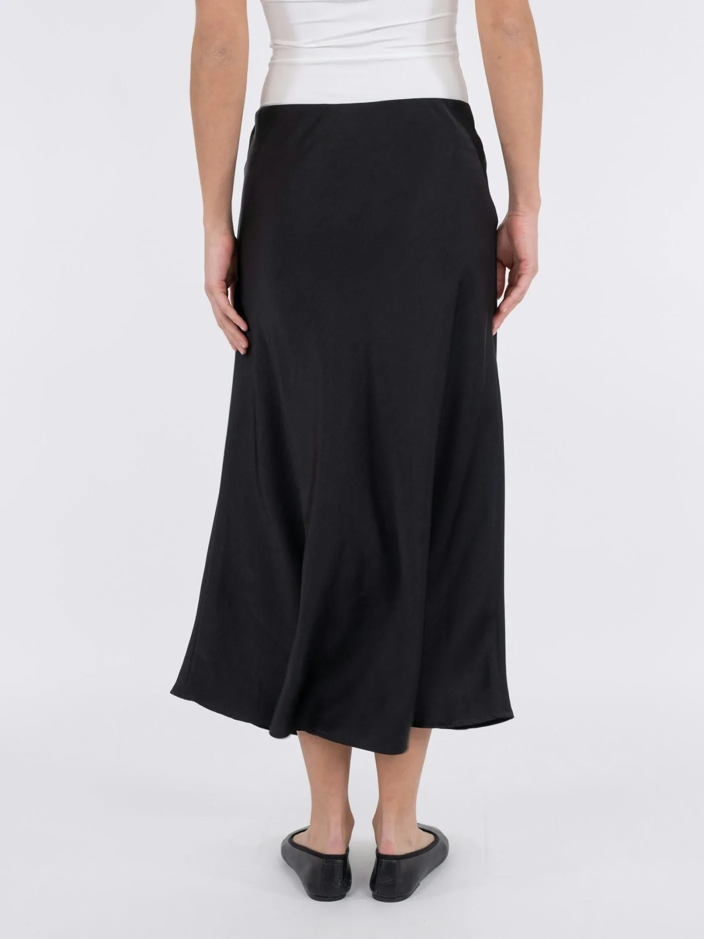 NEO NOIR BOVARY SKIRT - BLACK