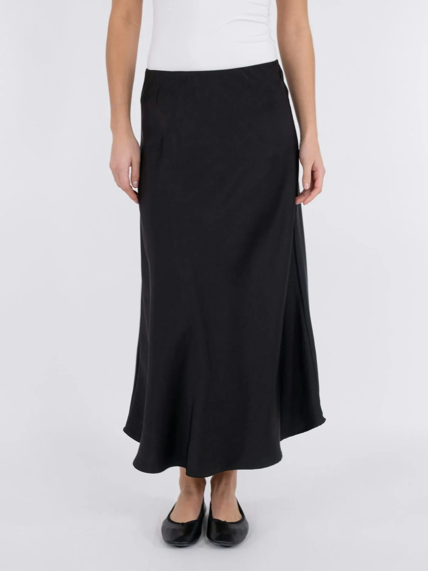 NEO NOIR BOVARY SKIRT - BLACK