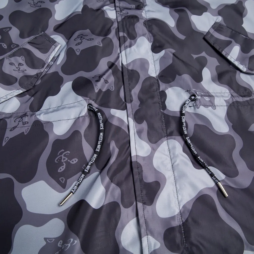 Nerm Camo Fishtail Parka (Blackout Camo)