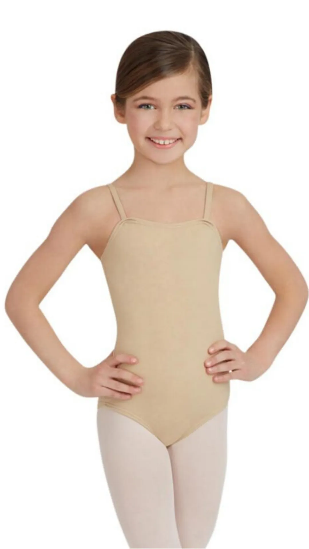 Nude Camisole Leotard TB49C-Child