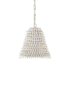 Overlay 1-Light Pendant in White