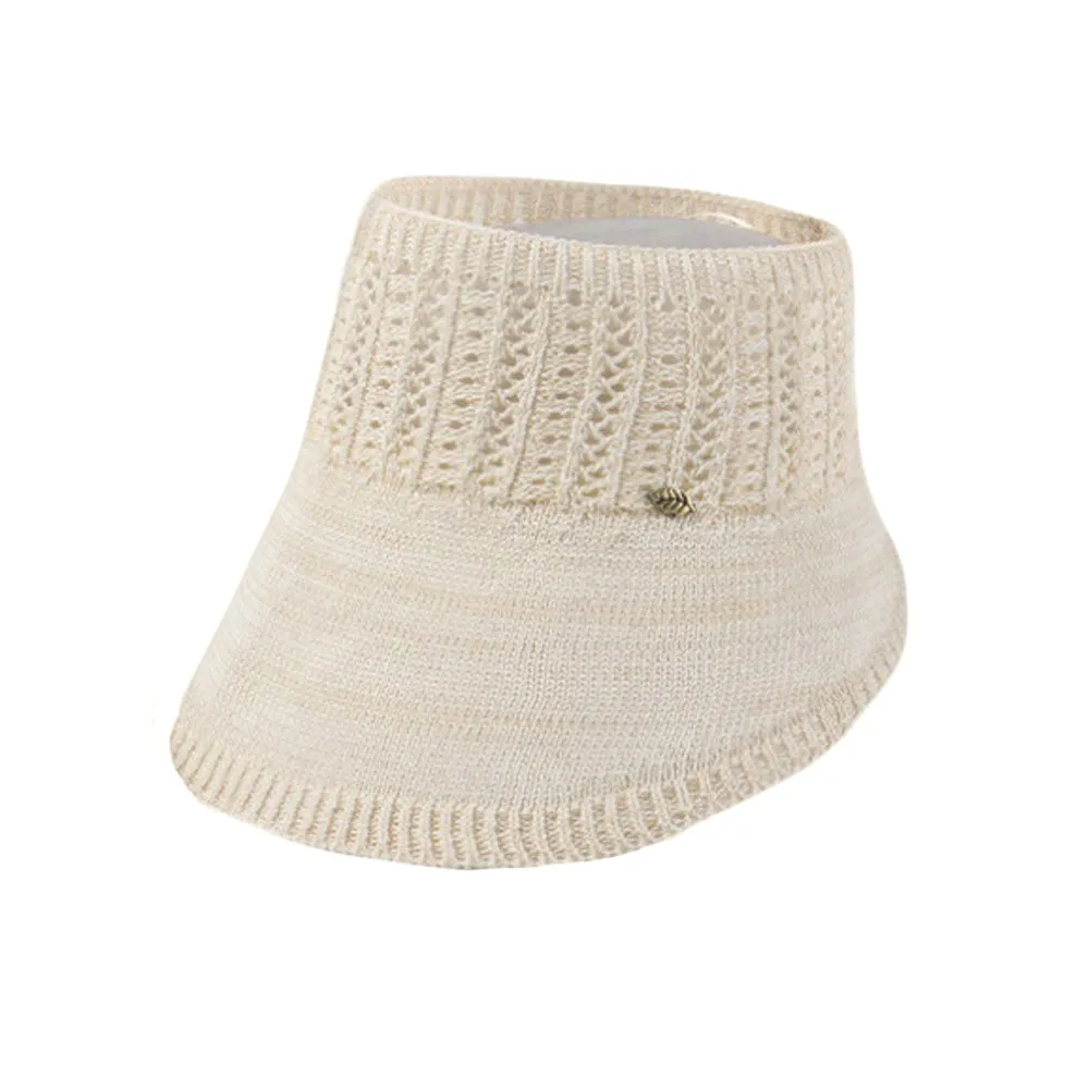 Packable Sun Hat Foldable Cap Summer Knit Beach Bucket Hat YZS0190