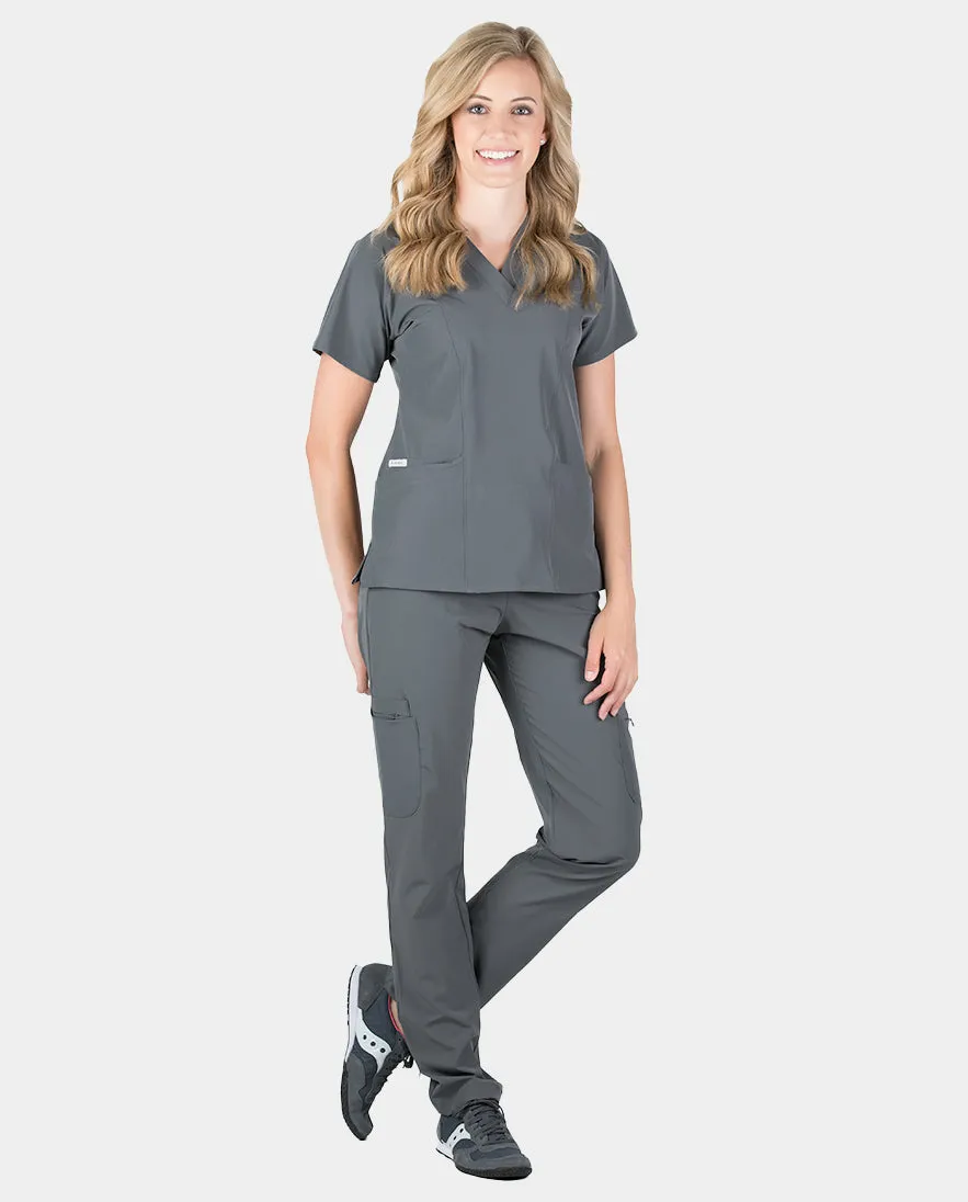 Peyton Cargo 7-Pocket Scrub Pants