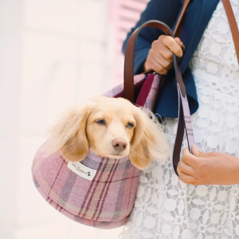 Pink Sheltie Luxury Dog Carrier