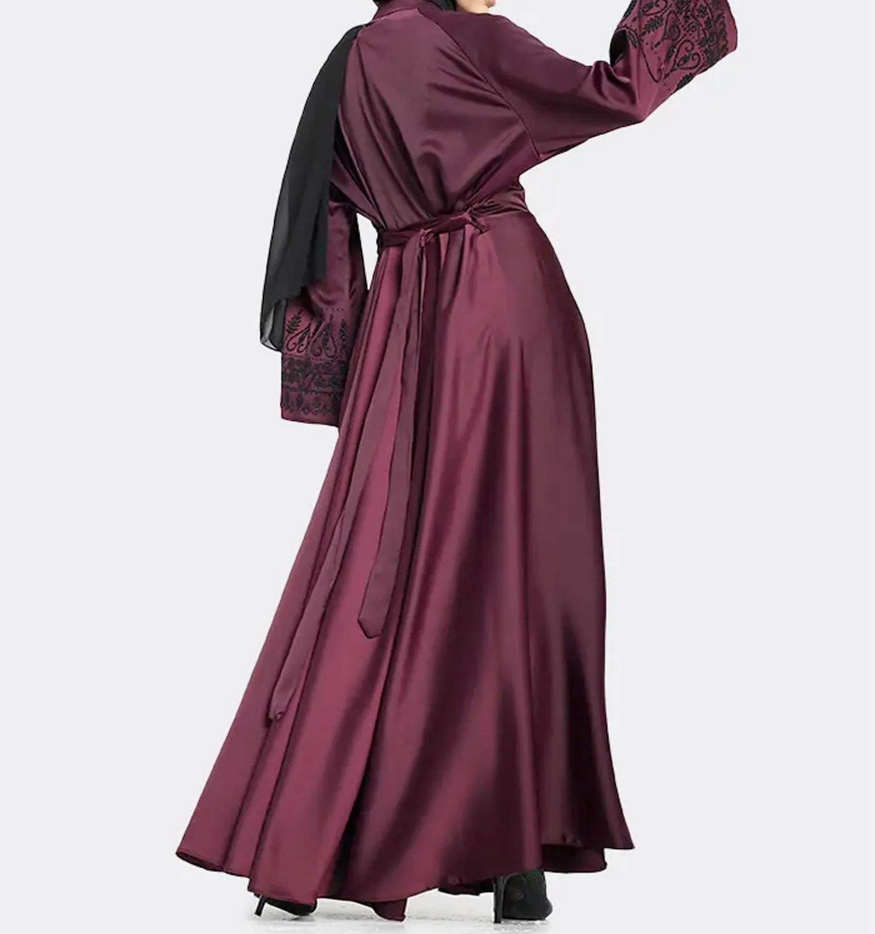 Plum Anya Abaya