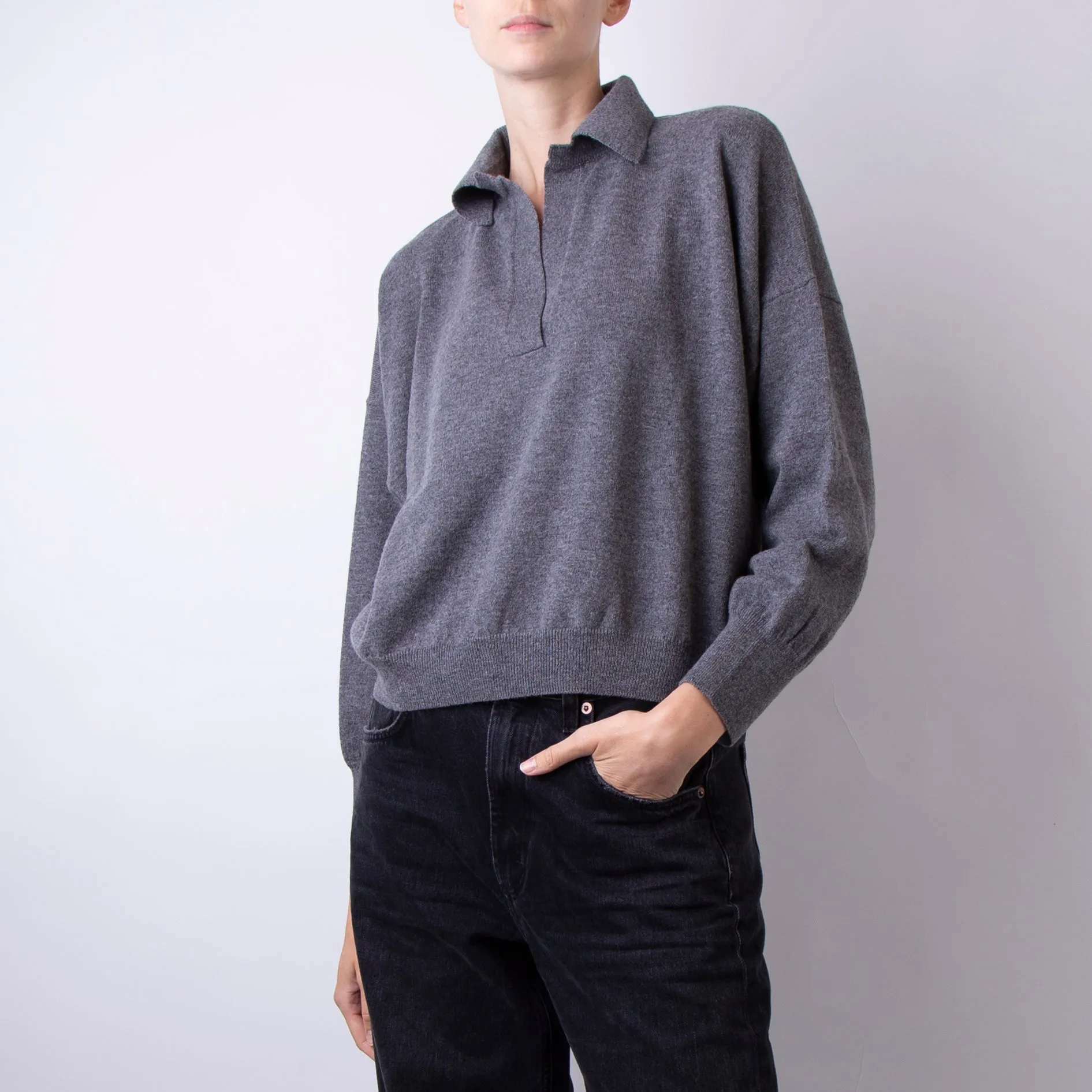 POMANDERE SWEATER 8416 74328 920 GREY